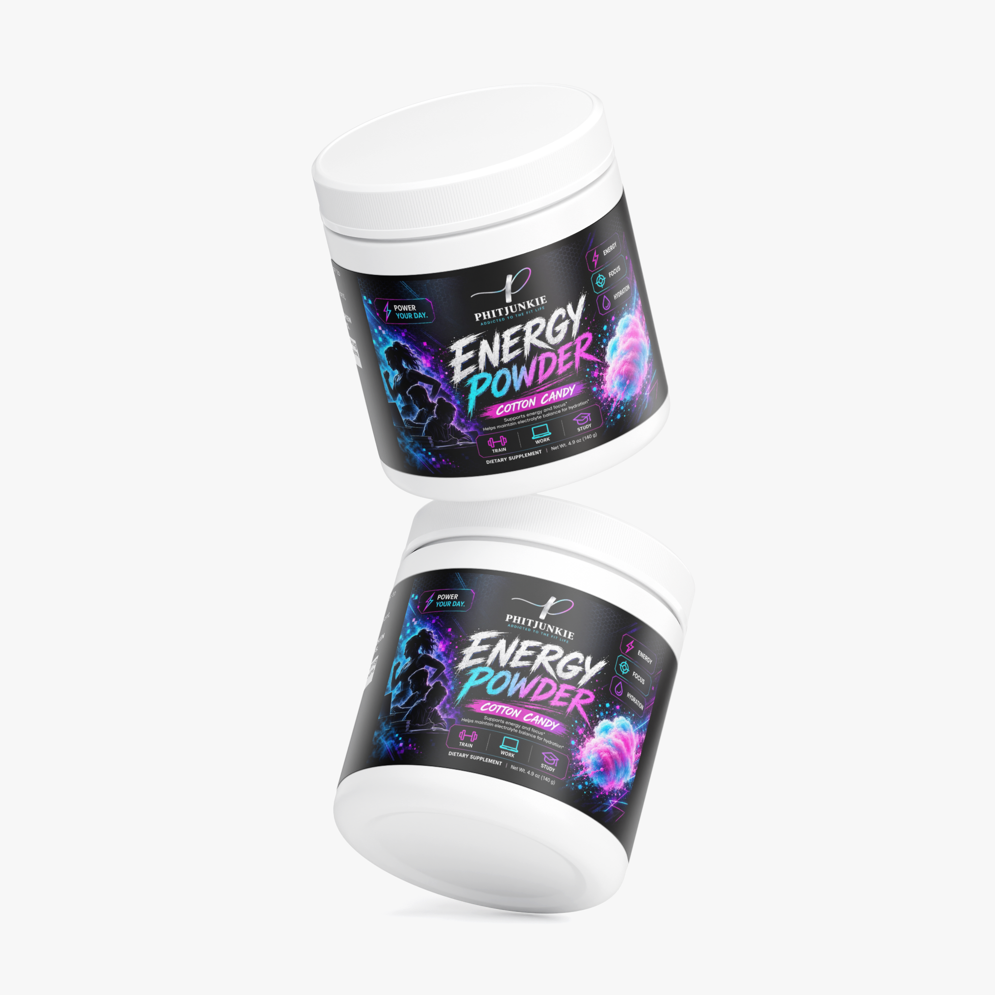 Energy Powder (Cotton Candy) 