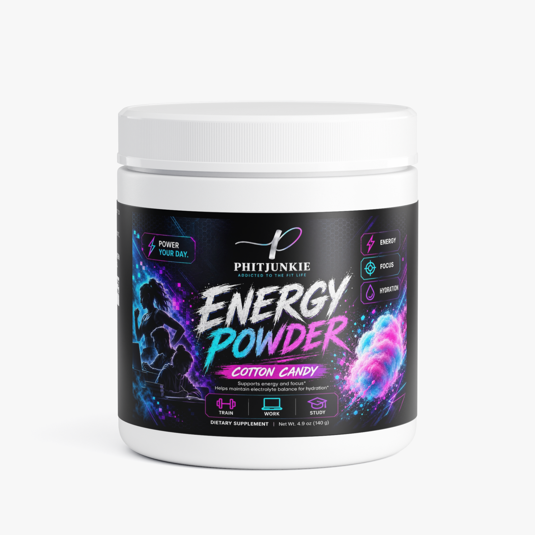 Energy Powder (Cotton Candy)