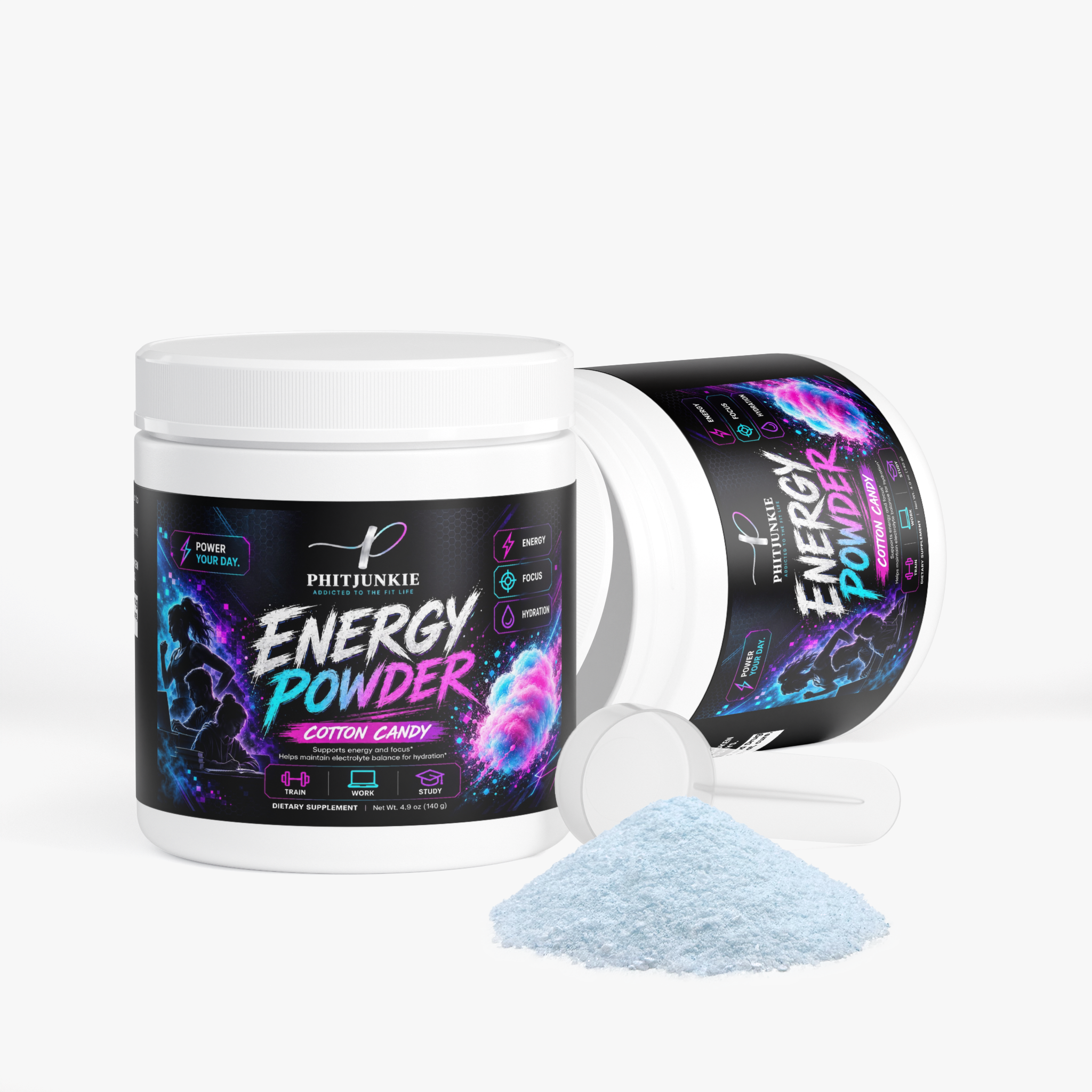 Energy Powder (Cotton Candy) 
