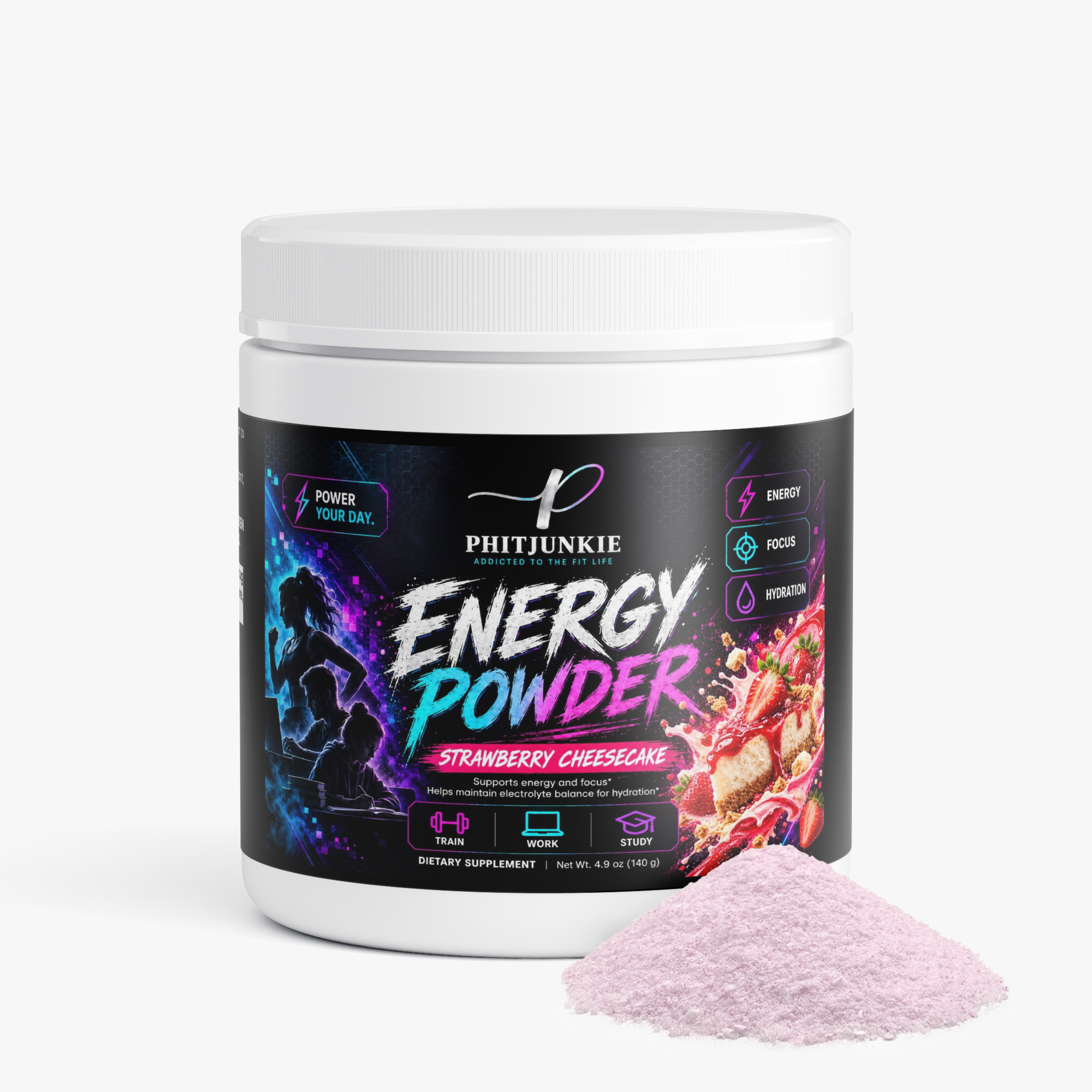 Energy Powder (Strawberry Shortcake) 