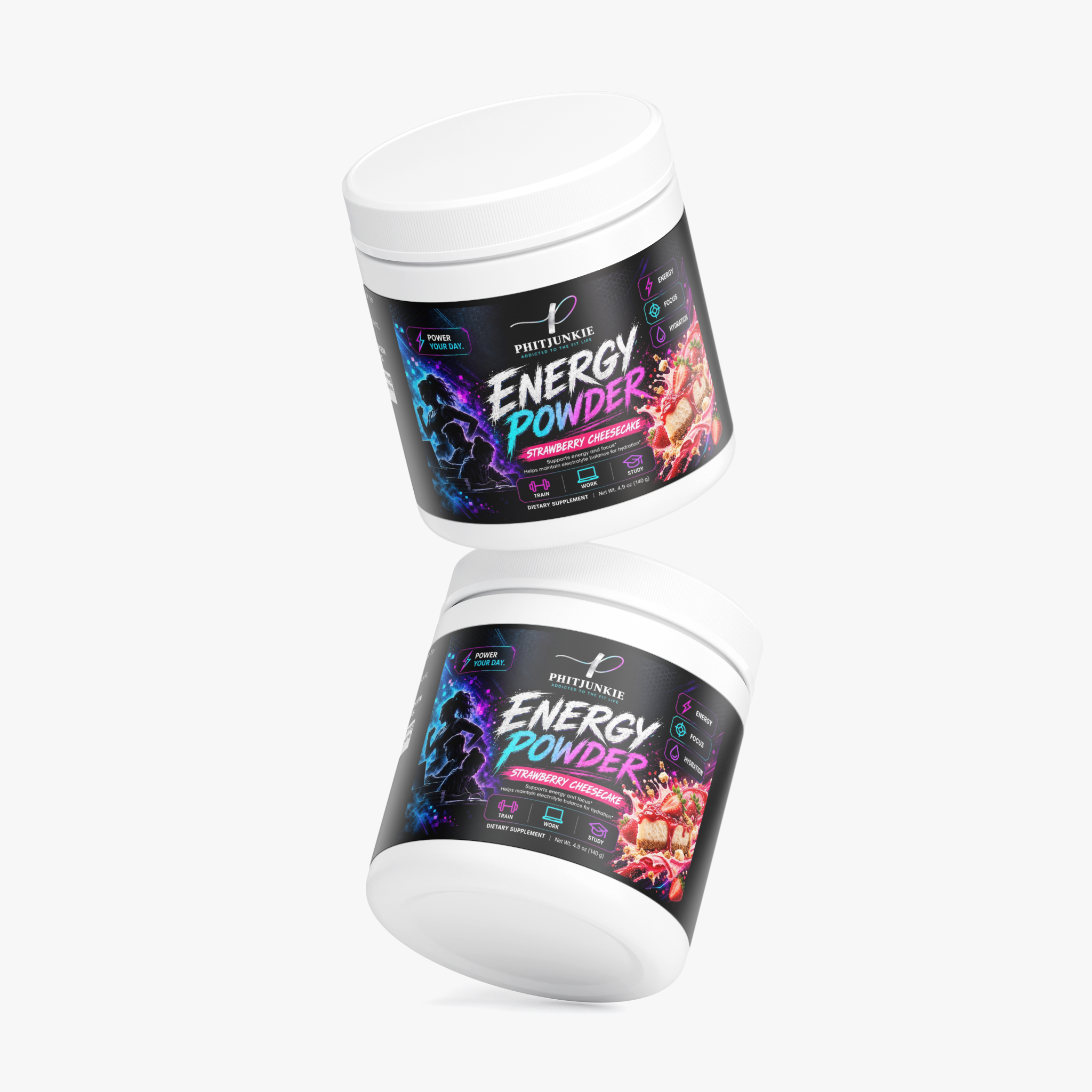 Energy Powder (Strawberry Shortcake) 