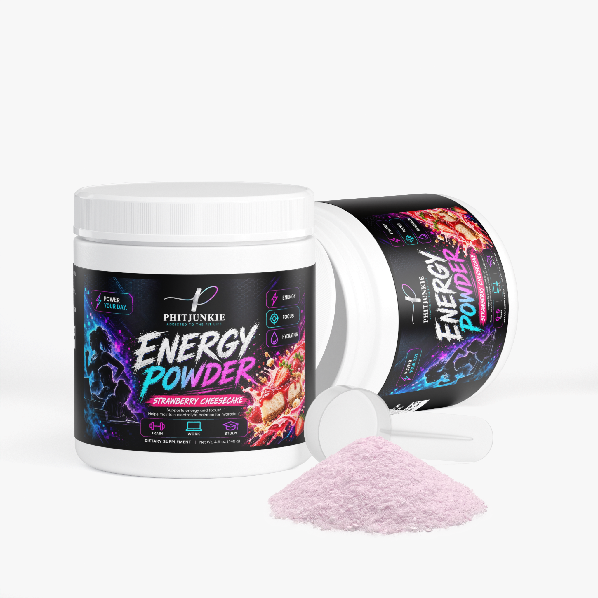 Energy Powder (Strawberry Shortcake) 