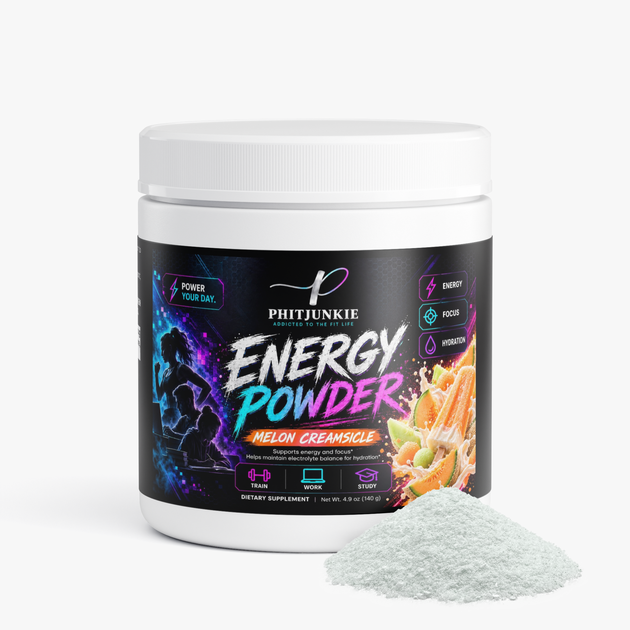 Energy Powder (Melon Creamsicle) 