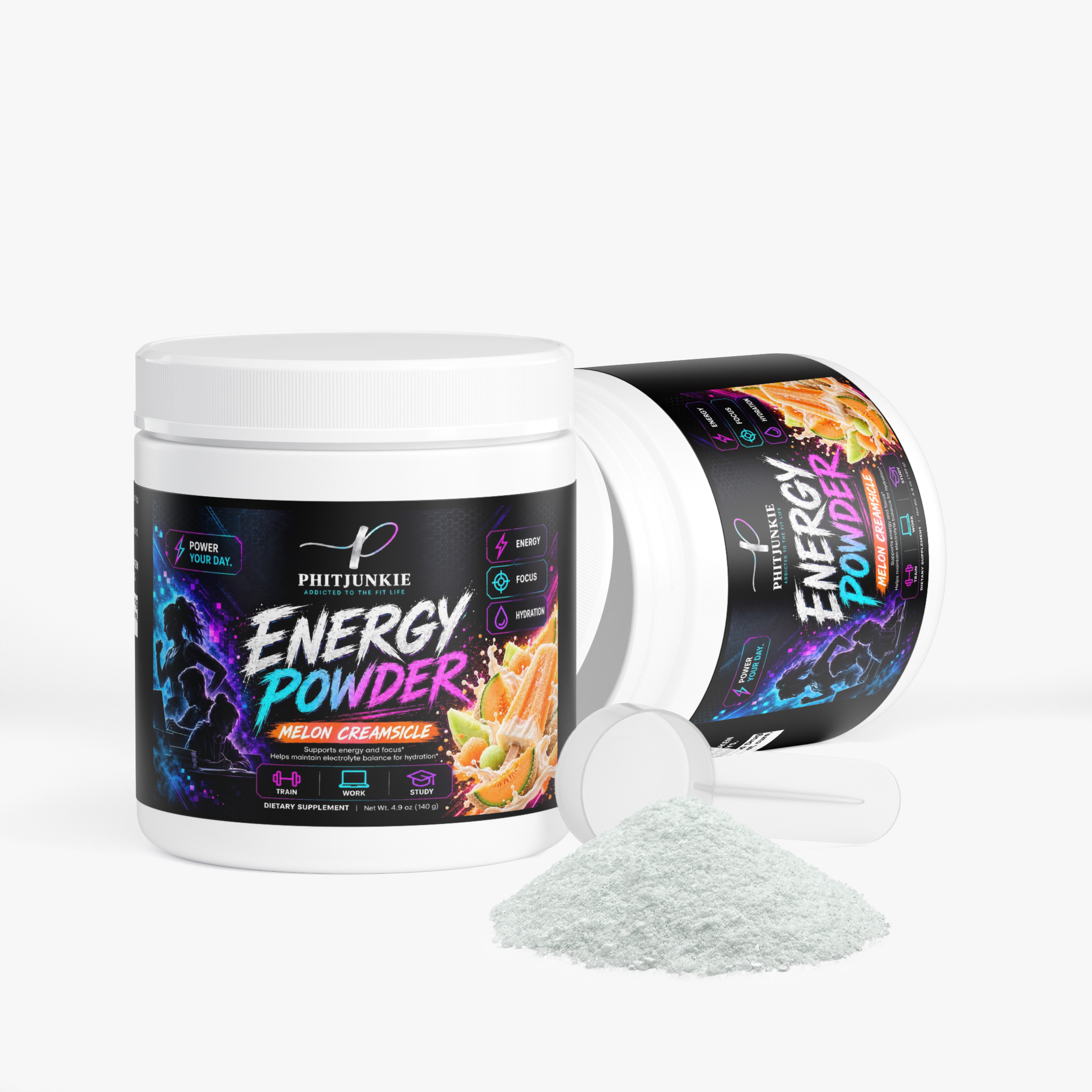 Energy Powder (Melon Creamsicle) 