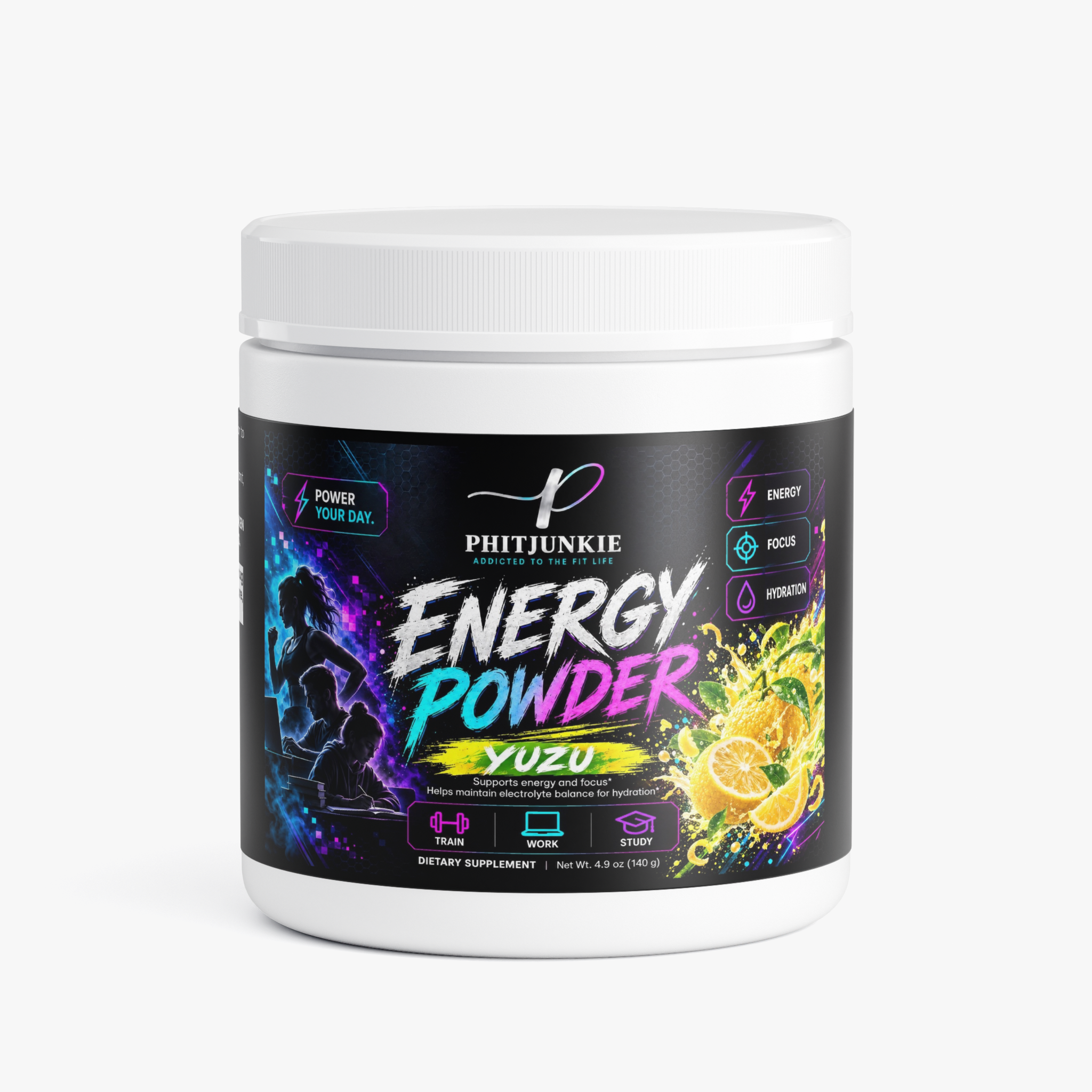 Energy Powder (Yuzu Flavor)